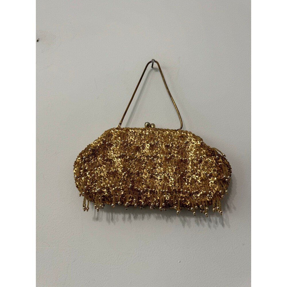 VINTAGE GOLD SEQUENCE BAG